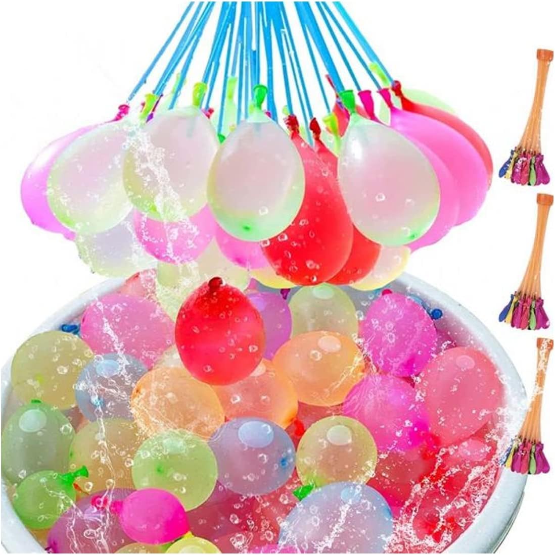 Other 111pcs/bag Water Balloons Bunch Filled With Water Inflatable Balls Party Decoration Latex Toy