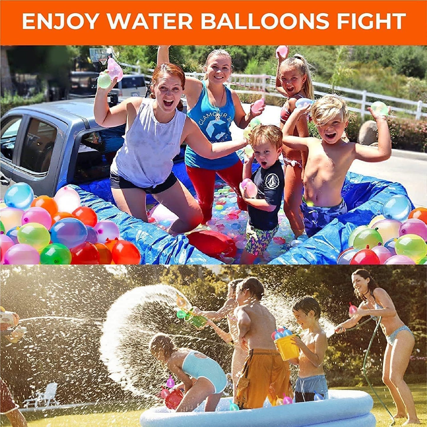 Other 111pcs/bag Water Balloons Bunch Filled With Water Inflatable Balls Party Decoration Latex Toy